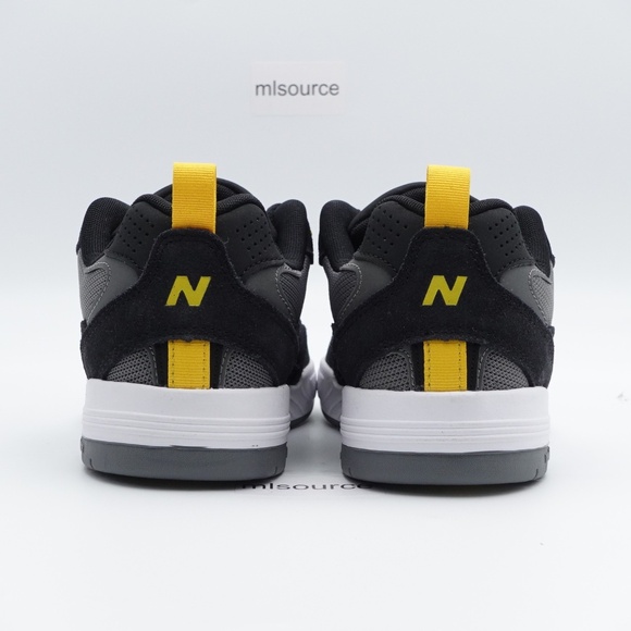 NEW Men's New Balance Numeric Tiago Lemos 808 Skate Shoes NM808WUT Black - Picture 4 of 10